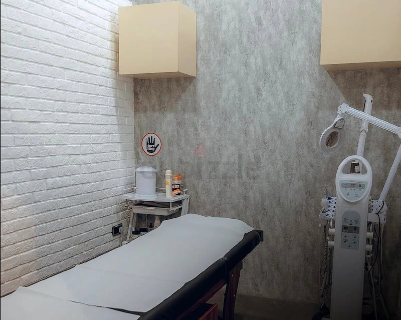 A high-end barbershop for sale in a prime location in Dubai.